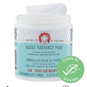 Brand new! First Aid Beauty facial radiance pads (exfoliating, lactic & glycolic